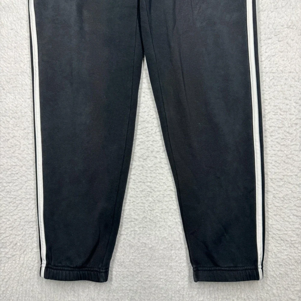 Adidas Sweat Track Pants‎ Joggers Black White Stripes Men's Size L
